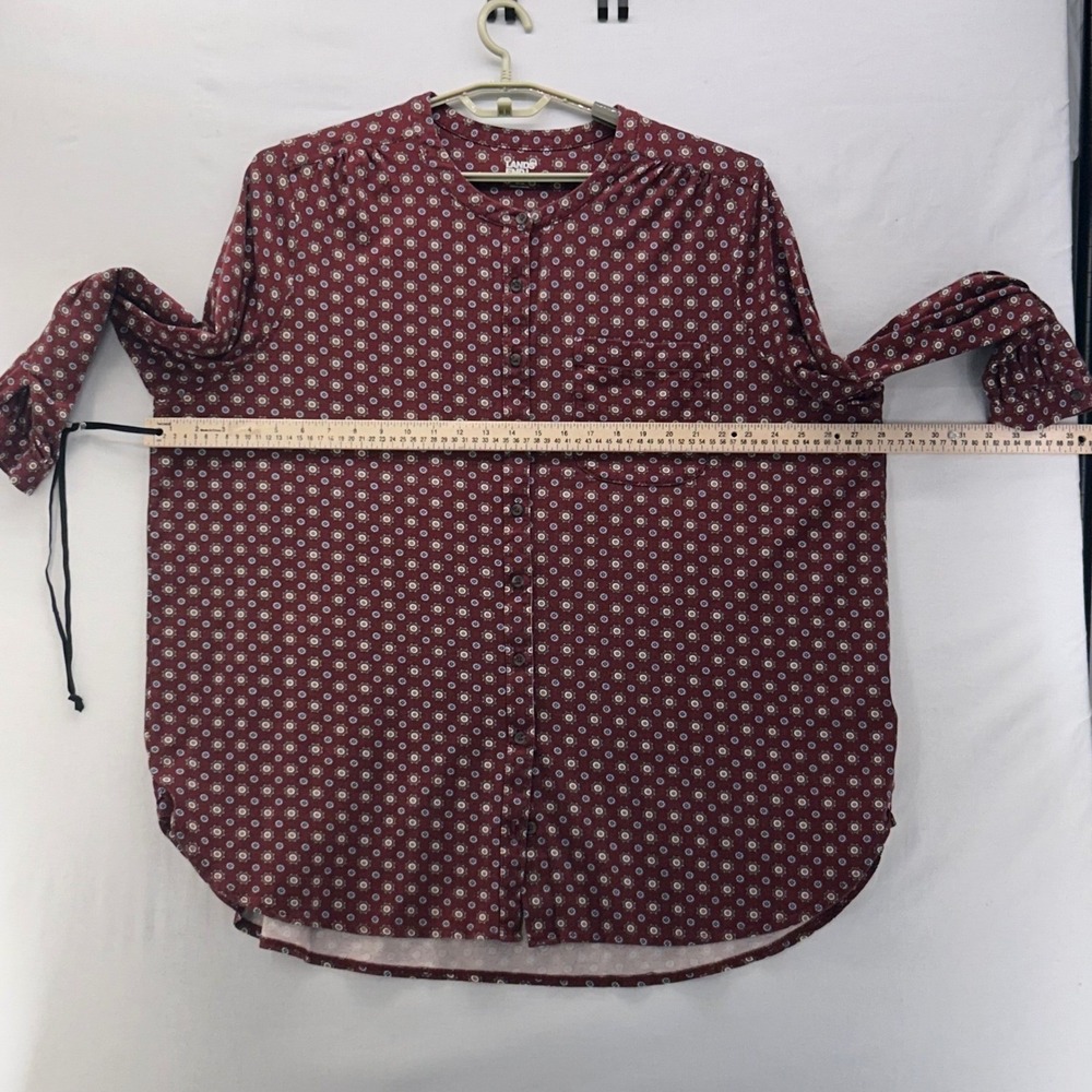 Lands End Button Tunic Top 3X - Picture 13 of 14